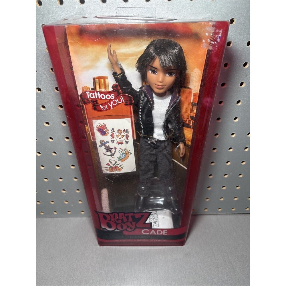 Bratz Boyz Cade Tattoos 4 You Doll The Cool Boys MGA NIB NEW